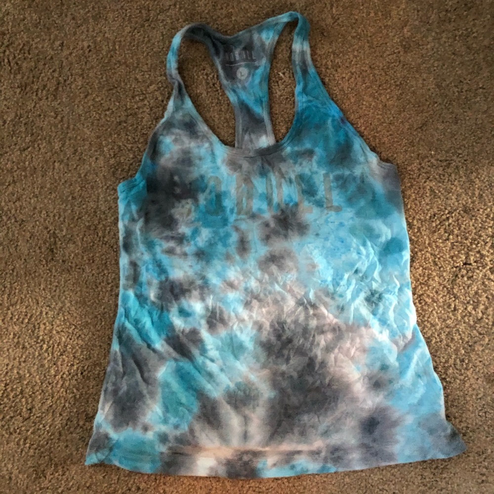 Nobull NWOT tie dyed tank. Large